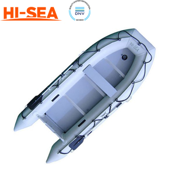380cm Length 8Persons Inflatable Boat With Plywood Floor